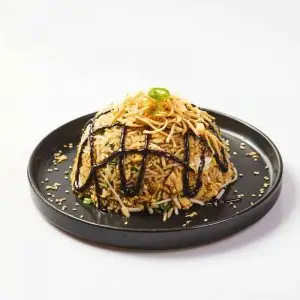 Arroz chaufa brasa Don Melchor